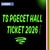 TS PGECET Hall Ticket 2025 (Out) - Link, How to Download Admit Card